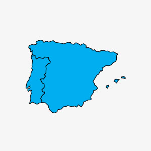 map Spain